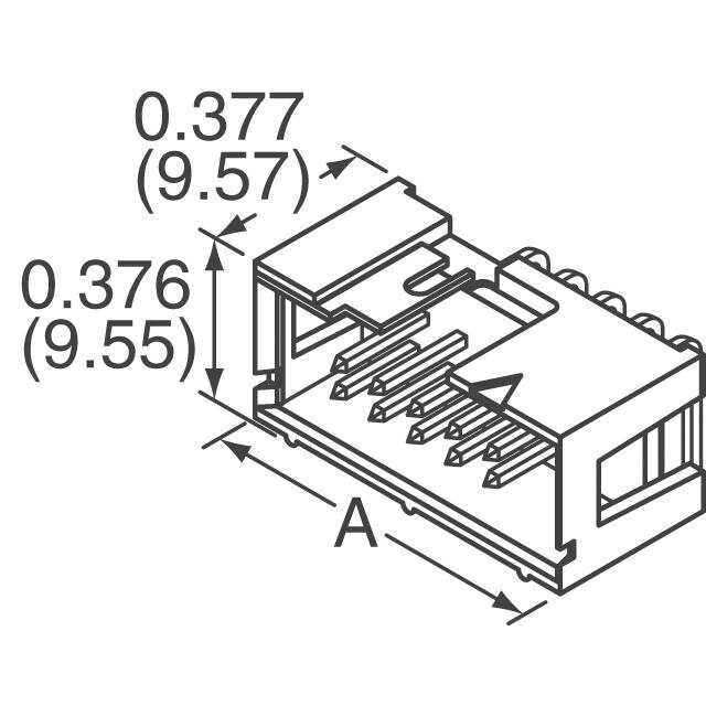 75867-101LF Amphenol ICC (FCI)  Embases à broches mâles